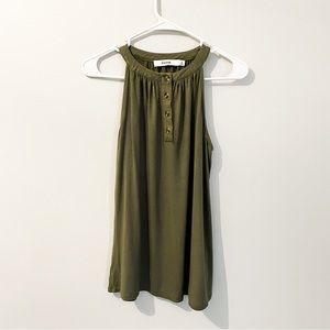 Halter neck tank top